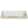 ASUS Marshmallow KW100 Teclado Inalámbrico Compacto 75% Beige - 90XB0880-BKB210